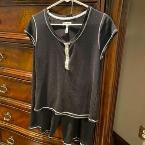 Black/ White JOCKEY Pajama Set